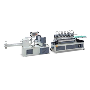 2 Heads Multi-cutters Paper Tube Core Making Machine